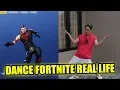 CARA DANCE FORTNITE DI DUNIA NYATA!!