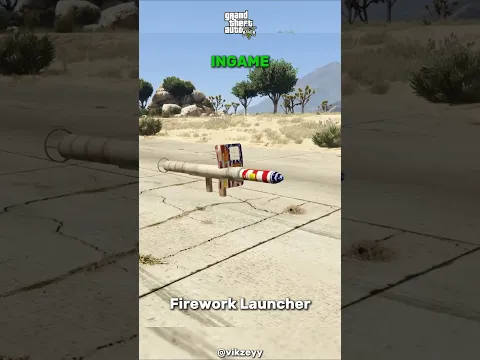 GTA 5 Weapons vs Real Life