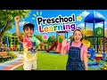 Ms Rachel toddler learning Learning at an Outdoor Playground