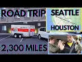 6x12 Cargo U-Haul Trailer Road Trip Houston to Seattle 2 300 Miles