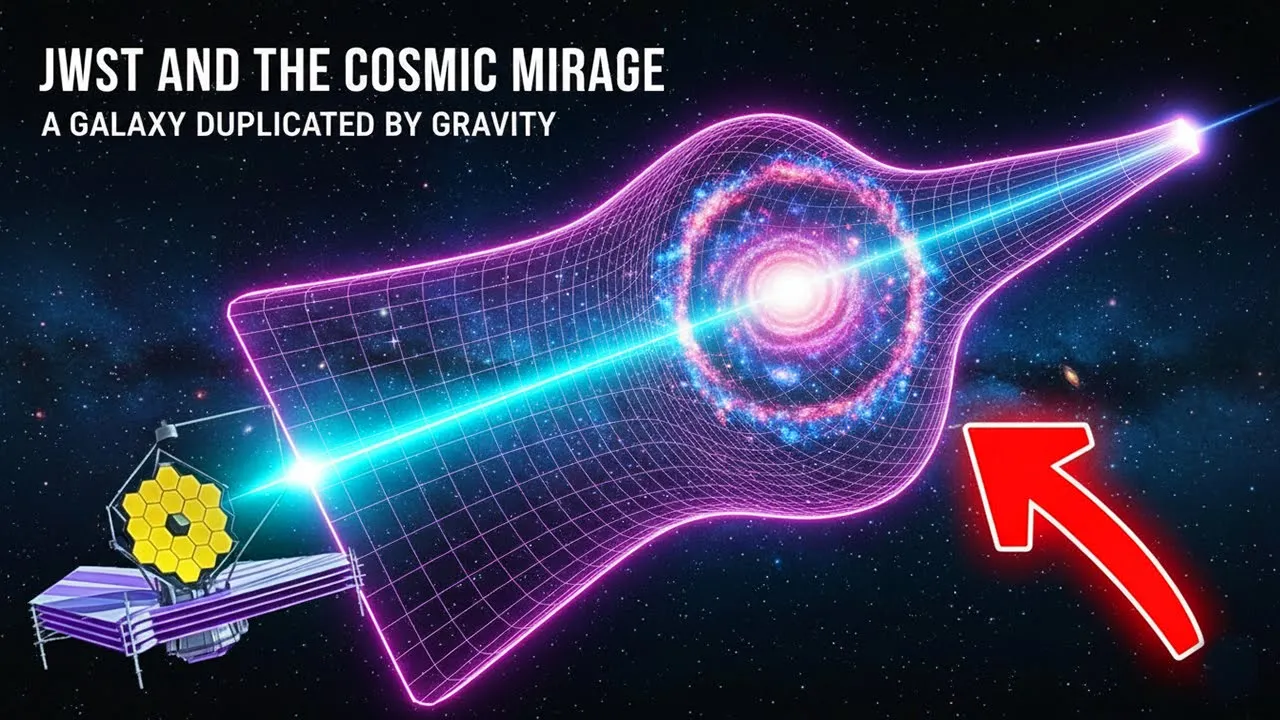 JWST and the Cosmic Mirage: A Galaxy Duplicated by Gravity | Space Documentary 2026