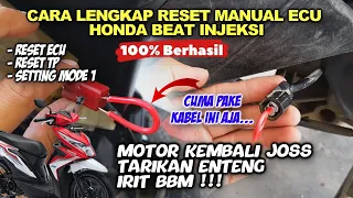 Download Cara Reset Ecu Honda Beat Fi Pakai Kabel Jumper 100% Berhasil Tanpa Ke Bengkel MP3