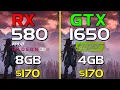 RX 580 vs GTX 1650 Super Test with Latest Drivers