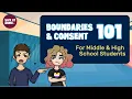 Boundaries Consent 101 Understanding Healthy Relationships for Middle High School Students