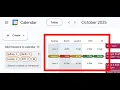 Add Multiple Timezones to Google Calendar