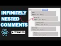How to Build an Infinite Nested Comments System in React JS System Design Code
