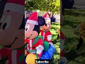 Mickey and Minnie Sled Christmas inflatable