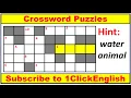 Crossword Puzzles Test-06 EnglishPuzzle Questions Tricky Questions English Crossword Game QuizGame