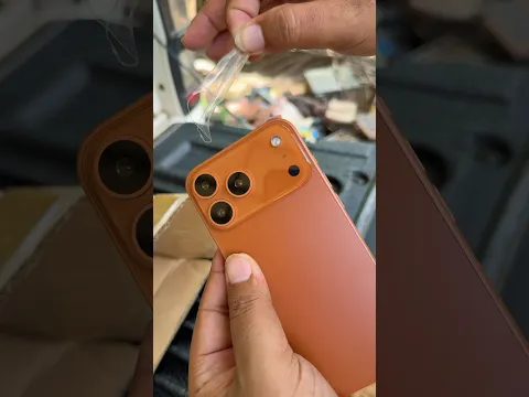 Unboxing iPhone 17 Pro Max #phone #smartphone #unboxing #iphone17promax #iphone17 #iphone17air