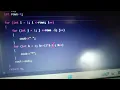 Practice question of pyramid pattern in C using nested for loop