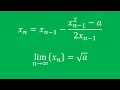 Calculating Square Roots Using The Newton-Raphson Method