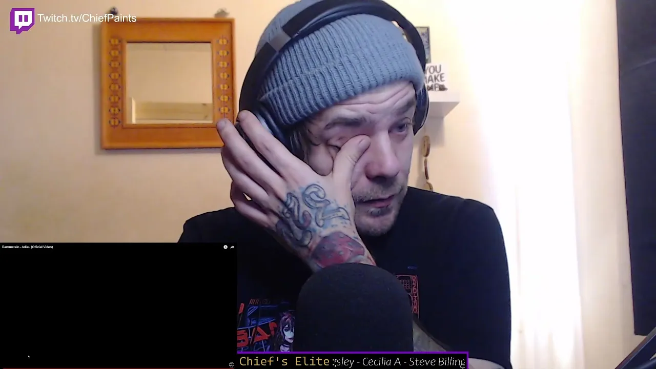Chief Reacts To "Rammstein - Adieu" And Cries.. AGAIN!