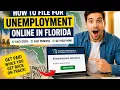 How to file for unemployment online in Florida