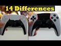 14 differences between Dual Sense EDGE vs Standard PS5 Controller