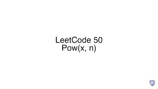 LeetCode 50 Pow x n