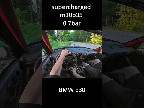 No Seatbelts No Windscreen No Problem #bmw #drifting