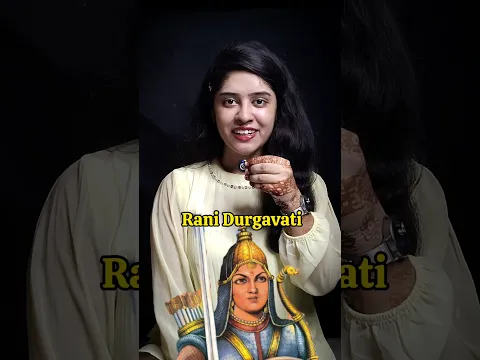 Rani Durgavati: The Fearless Queen Who Fought the Mughals ⚔️ | History #shorts