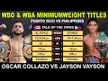 Download Lagu PHILIPPINES VS PUERTO RICO! JAYSON VAYSON VS OSCAR COLLAZO FIGHTS HIGHLIGHTS | THE NEXT PACQUIAO