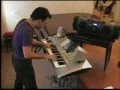 Download Lagu Scooter One + Eiffel 65 Blue + Snap Rhythm is a Dancer + Darude Sandstorm - keyboard piano FLO LIVE