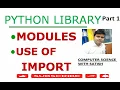 Using Python Library Sumita arora