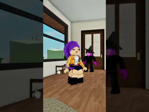 RUMI SAW A DEMON… 😰 #roblox #shorts #robloxshorts 