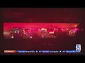 At least 1 dead 10 hospitalized in fiery crash involving semi truck on 5 Freeway