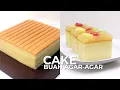 OGURA CAKE DENGAN LAPISAN AGAR2 JERUK DAN POTONGAN BUAH // FRUIT OGURA CAKE