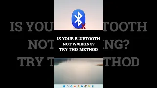 Fix Your Bluetooth Not Working On Windows 10 Or 11 