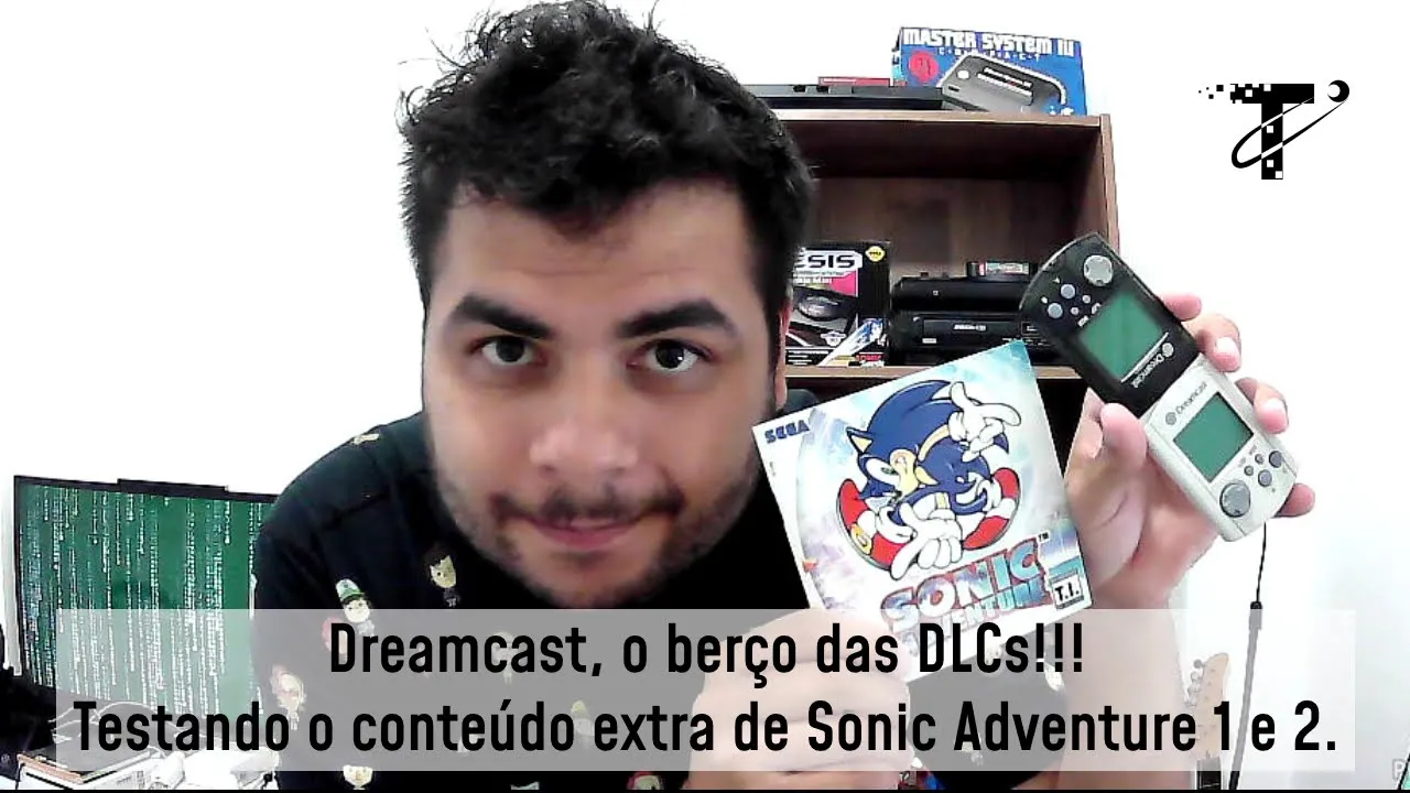 Sonic Adventure 1 e 2: Testando as DLCs no Dreamcast