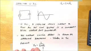 Capacitors in AC Circuits