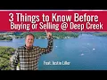 3 Things to Know Before Buying or Selling at Deep Creek Lake Maryland