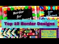 Top 10 ideas for board decoration Create a Crafty Bulletin Board Borders decoration