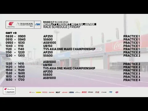 Download MP3 [LIVE] Idemitsu FIM Asia Road Racing Championship Round 3, Mobility Resort Motegi. (DAY1 1/2)