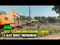 Download Lagu GOKIL‼️Setu Tlajung Udik Gunung Putri Gudang Lumpur❗5 Excavator Turun