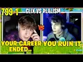 CLIX SHUTS UP COCKY PLALISM After He RUINS 800-0 1v1 BUILD Fight Record Fortnite