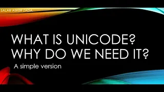 What Is Unicode And Why Do I Need To Use Unicode