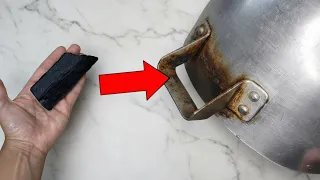 لم يكن أحد يعلم  استخدم الفحم لتنظيف أوانيك حتى تلمع   دندنها
