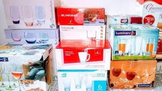 زجاج المطبخ في جهاز العروسه اطقم عصير ومايه بأفضل الماركات رفايع عمليه مهمه جدا لكل عروسه 