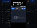 Calculate x to the power y program by using for loop -python