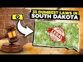 33 Dumbest Laws in South Dakota That Are STILL Legal in 2026
