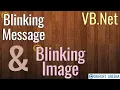 How to Create a Blinking Message with VB Net