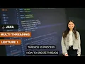 Java Multithreading Tutorial for Beginners Lecture 1 Threads Runnable Basics Explained