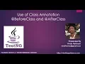 What is BeforeClass and AfterClass TestNG Annotation