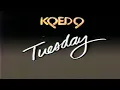 BOOK 80S KQED TV STATION SCHEDULE ANNOUNCEMENT VHS PLUS EXXON GRANT
