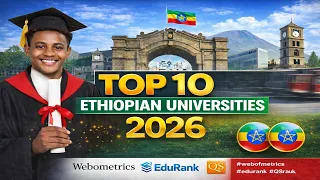 Top 10 Ethiopian universities 2026 ranking | Ethiopian University rank