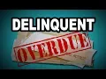 Learn English Words DELINQUENT - Meaning Vocabulary with Pictures and Examples