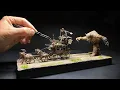 Stage Coach Bison Monster Wild Imaginary West
