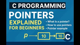 C Programming Practice - Chapter 6 Pointers Explained with Examples