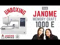 Lagu NEW Janome Memory Craft 1000 Combo Machine - Complete Review \u0026 Features Tour
