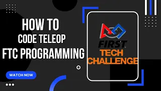 How to Code for FTC TeleOp Part 2 FTC Tutorial